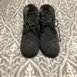 Gray Toms booties
